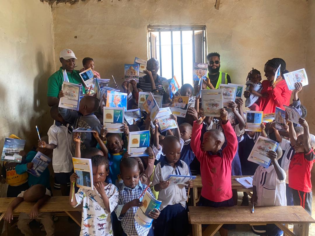 EWOMI Supports Pupils with Writing Materials in Back-to-School Program