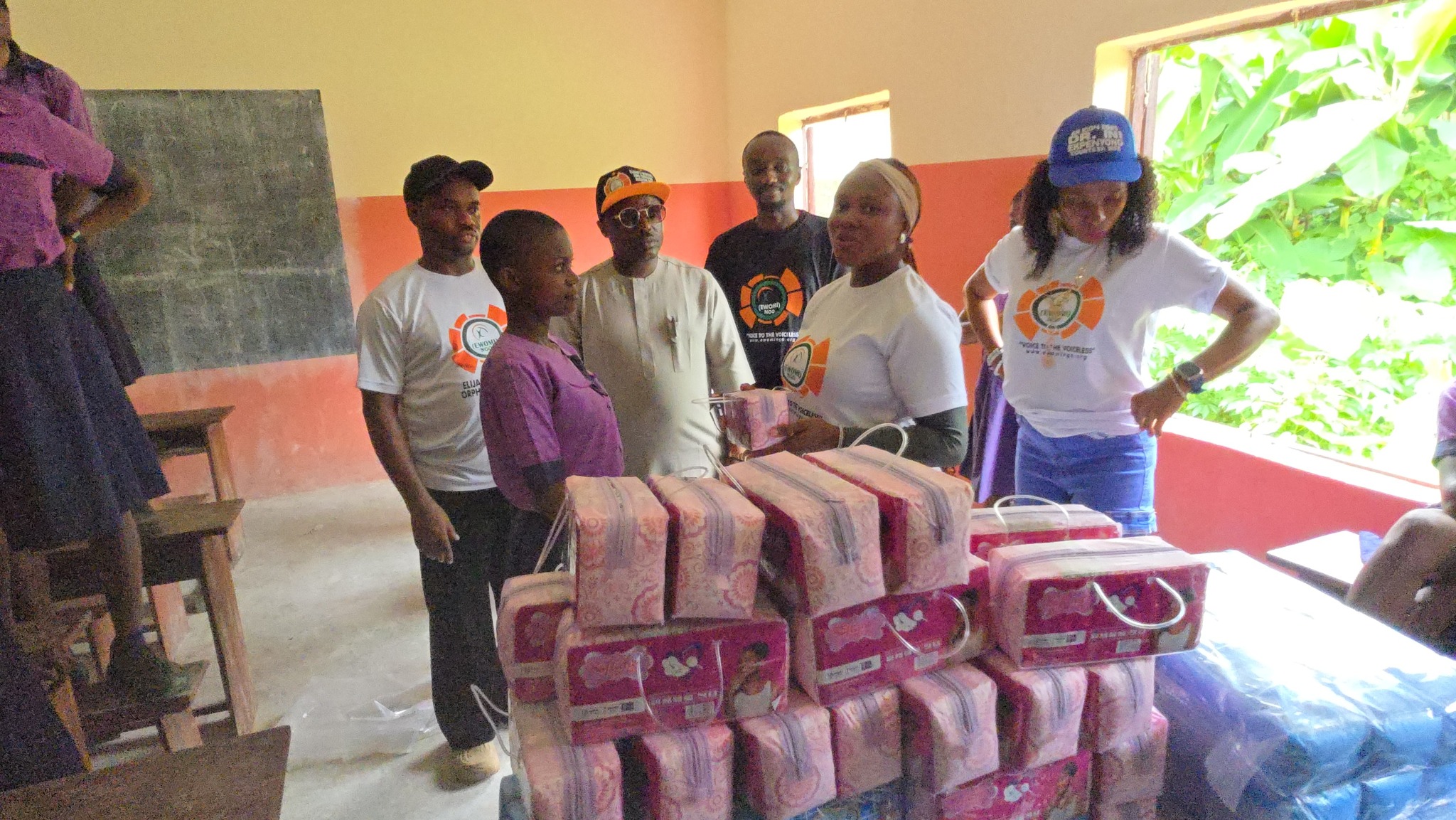 EWOMI “Pad a Girl Child” Outreach Empowers Over 500 Girls at Christian Secondary School