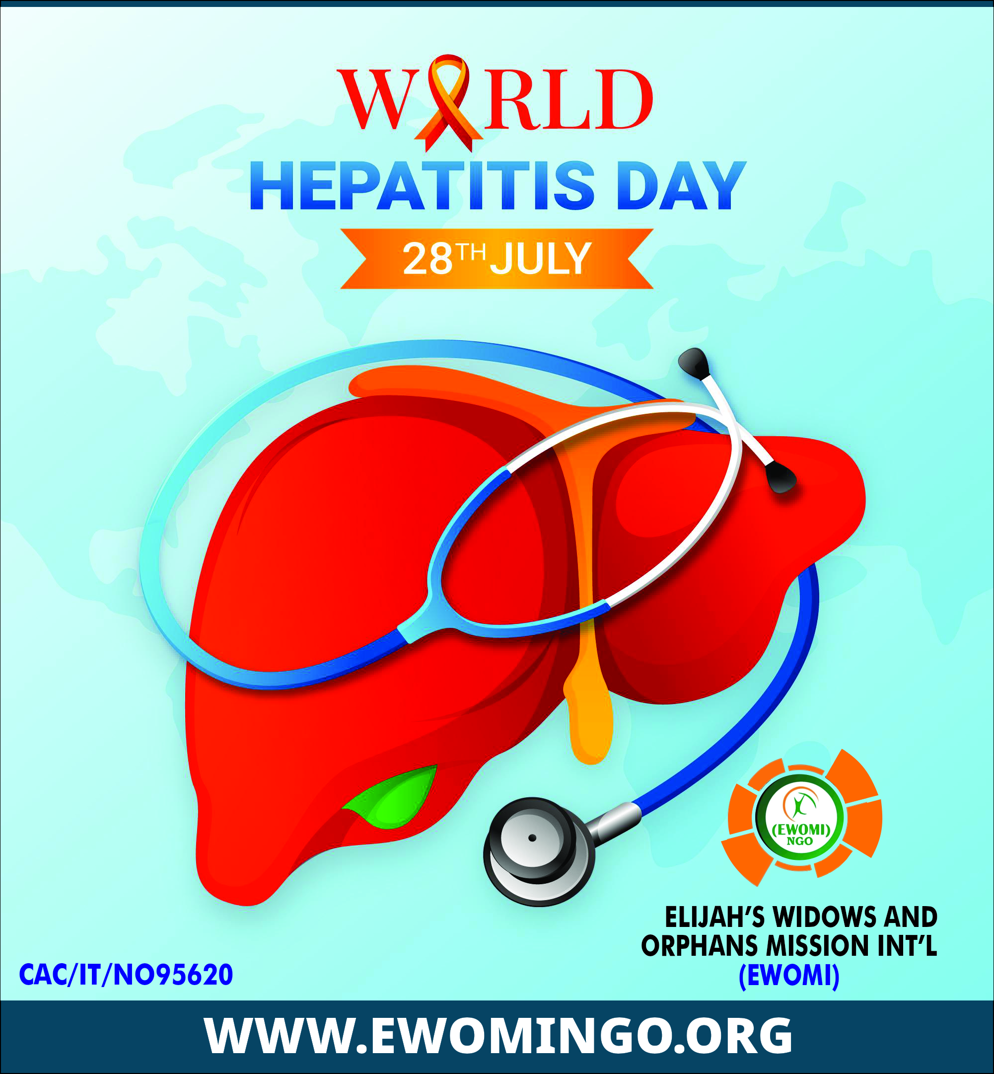 🌍 World Hepatitis Day 2025: Hepatitis Can’t Wait – Act Now!
